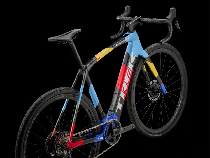 Trek Domane+ SLR 7 AXS Electric Carbon Road Bike 2025 in Trek Black-2